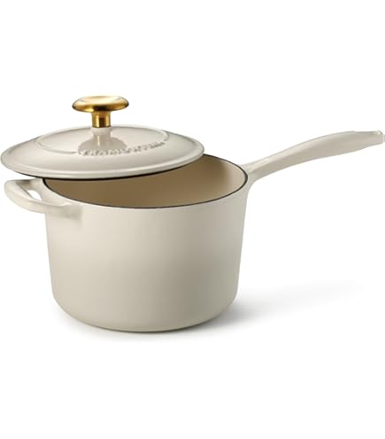 Amazon.com: Le Creuset of America 琺瑯鑄鐵醬汁鍋: 居家與廚房